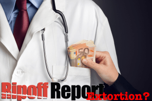 Alleged physician extortion by RipOffReport.com